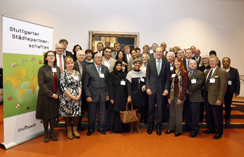 Annual Sister Cities Conference in Stuttgart, November 2012